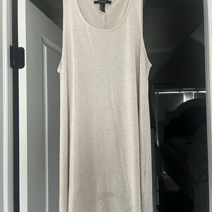 Women’s Forever 21 Gray Cotton Dress Size Medium